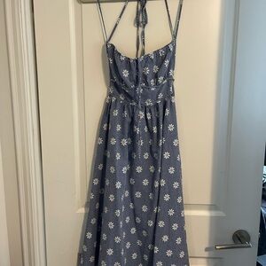 Blue Floral Sundress
